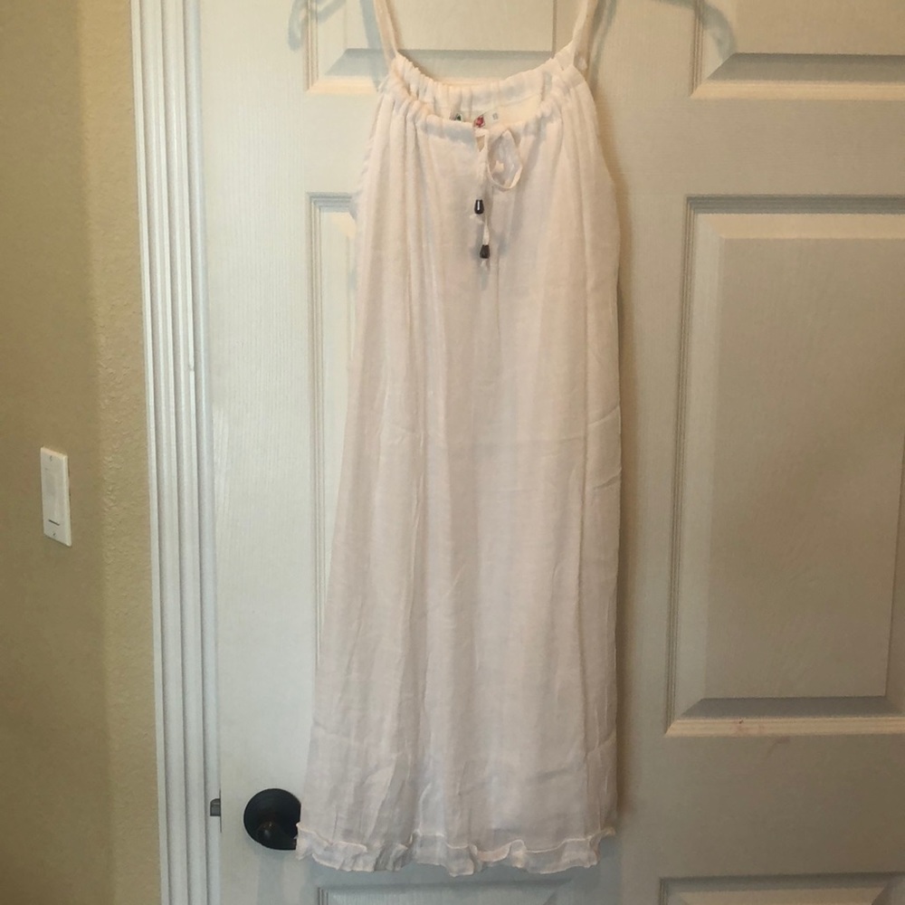 Linen sundress. NWT.